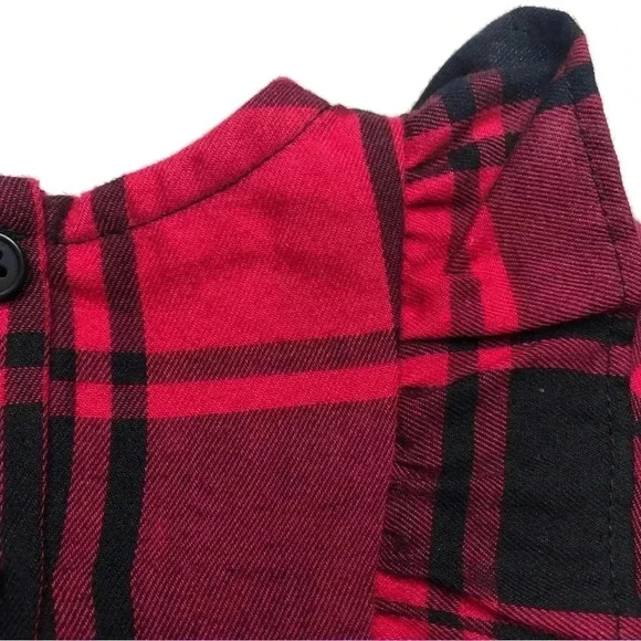 The  Children’s Place Dress Red & Black Plaid New With Tags 3-6 Months - Picture 15 of 16